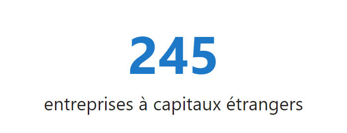 capitaux étrangers